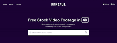 موقع Dareful لتحميل الفيديوهات بدون حقوق
