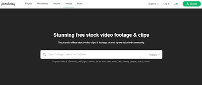 موقع Pixabay لتحميل الفيديوهات بدون حقوق ملكية