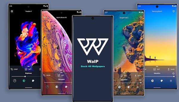 تطبيق WalP لتنزيل خلفيات الهواتف المشهورة 2021